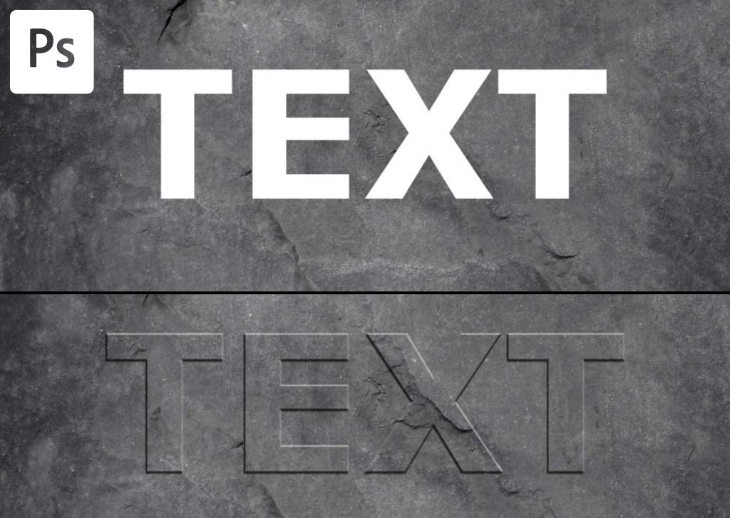 How To Bevel &amp; Emboss Text In Photoshop (Step By Step)