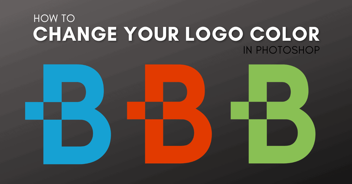 How To Change A Logo Color In Photoshop (2 Best Ways)