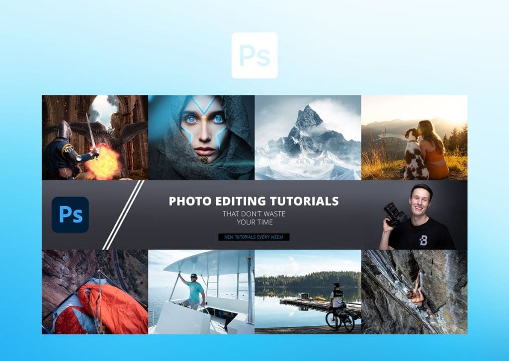 How To Create A YouTube Banner In Photoshop + FREE Template