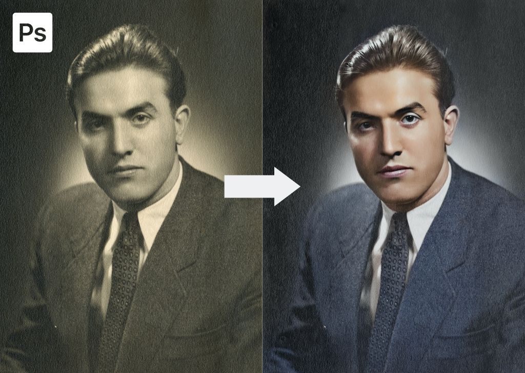 How To Restore Old Photos In Photoshop