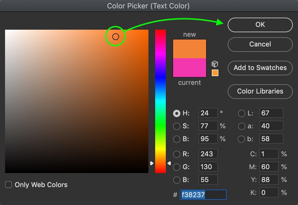How To Change The Color Of Text In Photoshop - 2 Easy Ways — Brendan ...