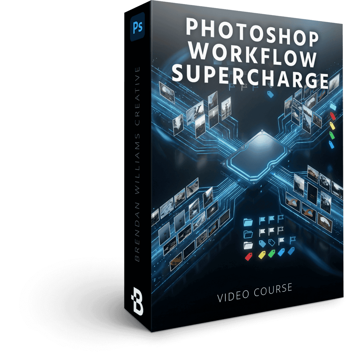 Photo Workflow Supercharge module mockup