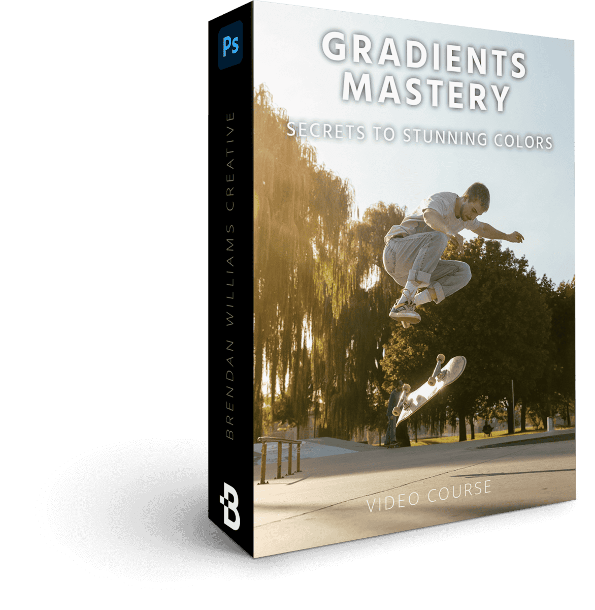 Gradients Mastery module mockup