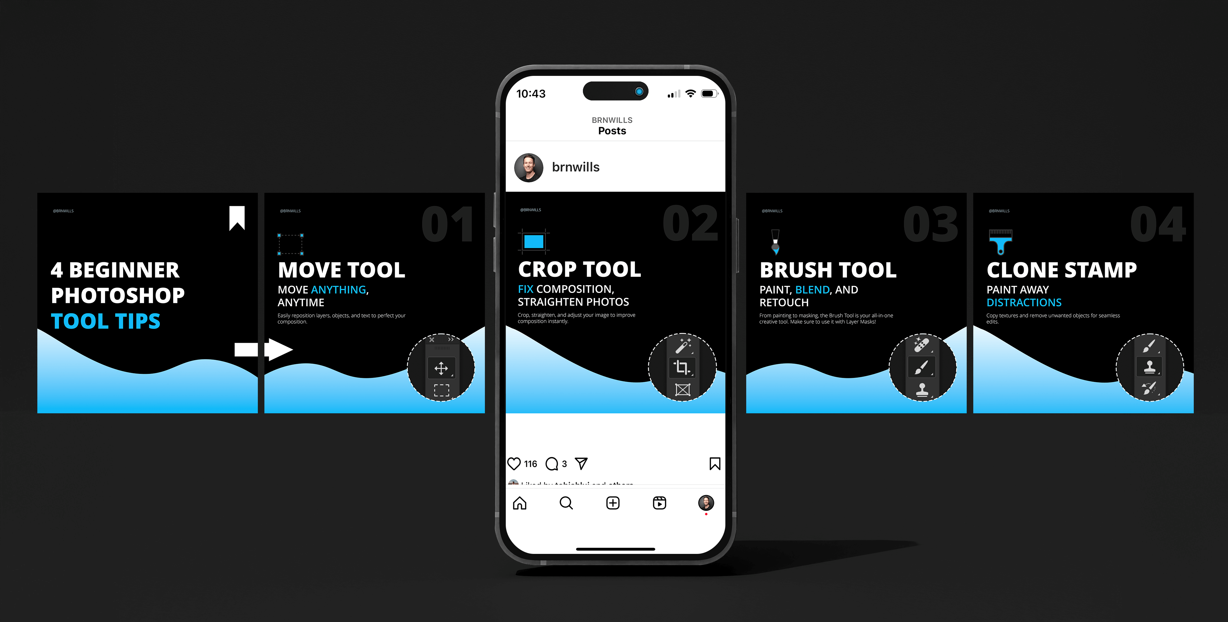 Instagram slider mockup